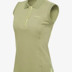 LeMieux Sleeveless Polo Shirt Moss -Lemieux Shop 0DVBsMZk