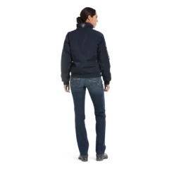 Ariat Women's Stable Insulated Jacket Navy -Lemieux Shop 10001713 detail03