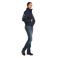 Ariat Women's Stable Insulated Jacket Navy -Lemieux Shop 10001713 full