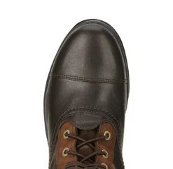 Ariat Coniston Pro Gore-Tex Insulated Boot Ebony 9 Ariat Coniston Pro Gore-Tex Insulated Boot Ebony -Lemieux Shop 10018484 toe