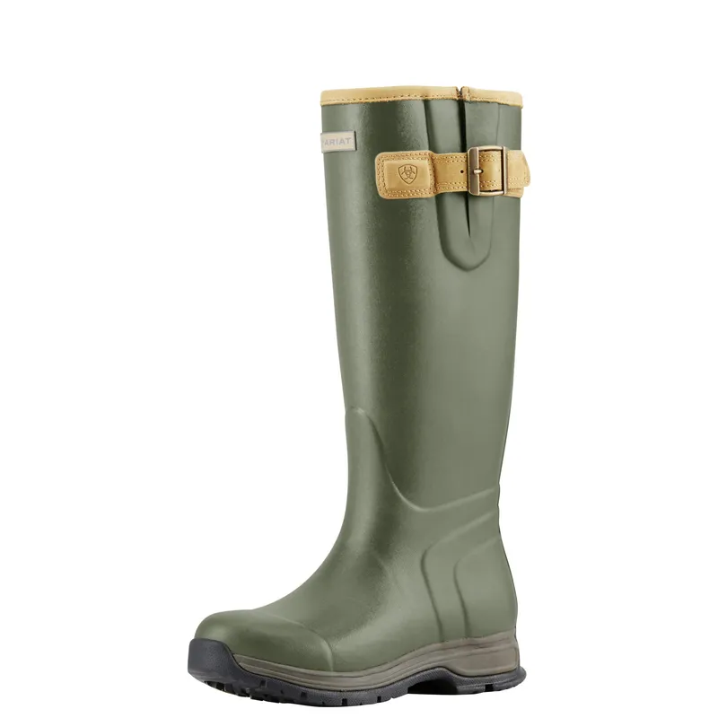 Ariat Women's Burford Waterproof Rubber Boot Olive Green 1 Ariat Women's Burford Waterproof Rubber Boot Olive Green