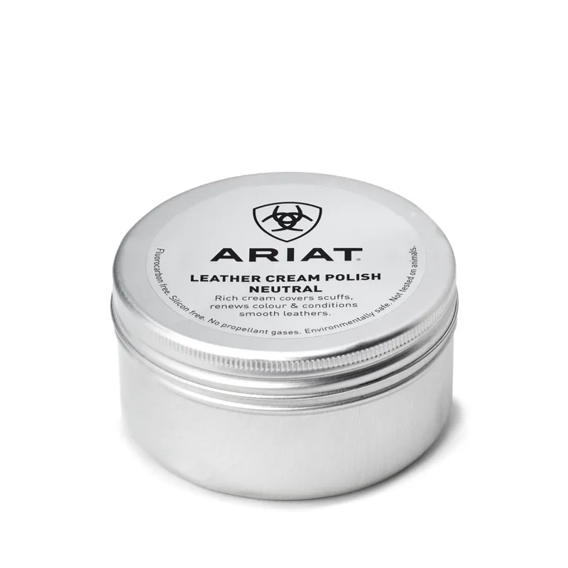 Ariat Leather Cream Polish Neutral 1 Ariat Leather Cream Polish Neutral