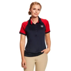 Ariat Women's Team 3.0 Polo Navy