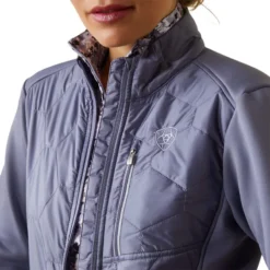 Ariat Women's Fusion Insulated Jacket Dusky Granite -Lemieux Shop 10043318 01