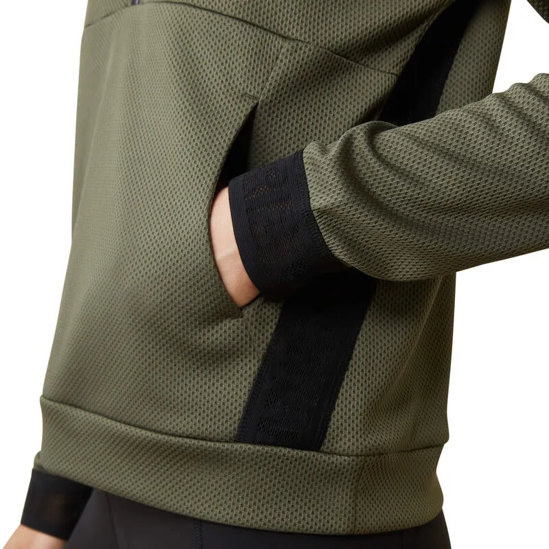 Ariat Women's Breathe 1/2 Zip Sweatshirt Beetle 5 Ariat Women's Breathe 1/2 Zip Sweatshirt Beetle - Image 5