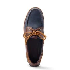 Ariat Women's Antigua Navy/Chocolate -Lemieux Shop 10044479 toe