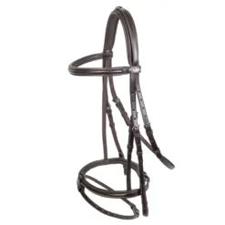 Schockemohle Mannheim Neo Line Bridle Brown-Silver