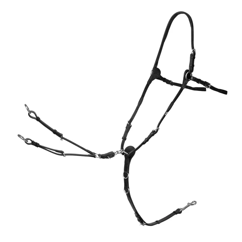 Schockemohle Wellington Select Breastplate Black-Silver 1 Schockemohle Wellington Select Breastplate Black-Silver