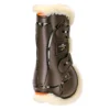 Schockemohle Air Flow Champion Faux Fur Tendon Boots Brown