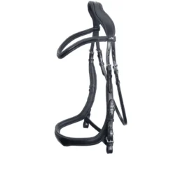 Schockemohle Delta Anatomical Bridle Black-Silver