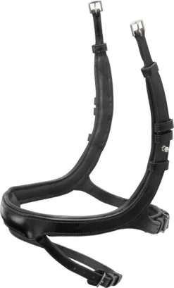 Schockemohle Equitus Alpha Noseband Black-Silver