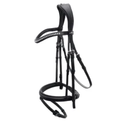 Schockemohle Rome Select Flash Bridle Black-Crystal