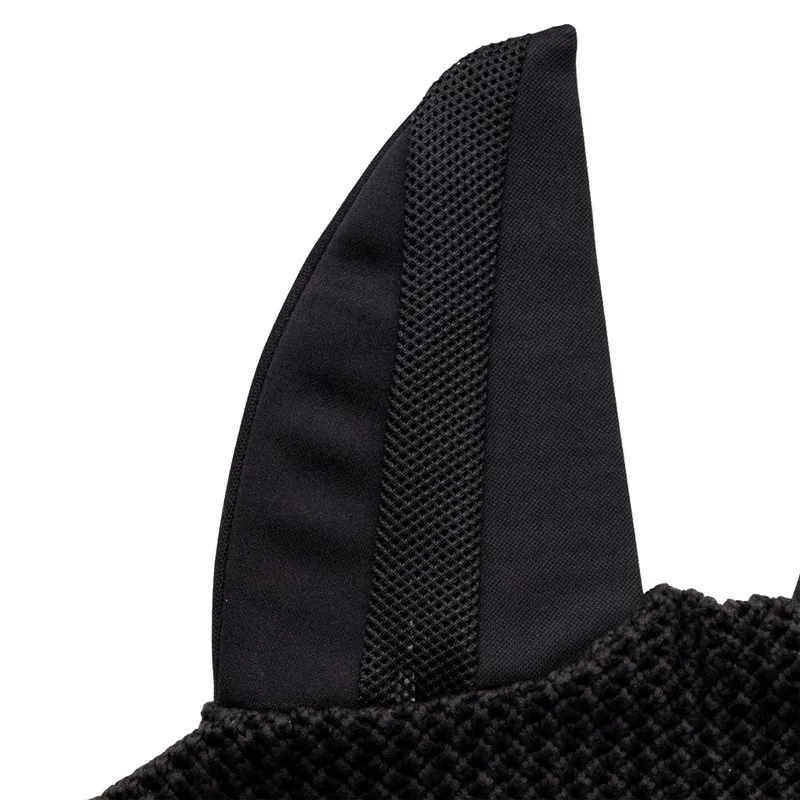 Schockemohle Air Silent Fly Veil Black 2 Schockemohle Air Silent Fly Veil Black - Image 2