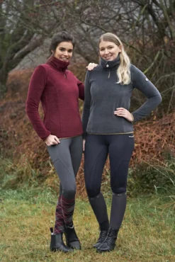 Covalliero Teddy Fleece Sweater Graphite -Lemieux Shop 178040 2