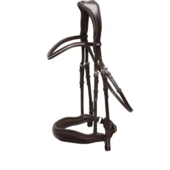 Schockemohle Slimford Anatomic Bridle Espresso-Silver