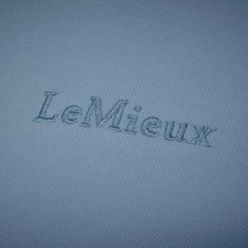 LeMieux Sleeveless Polo Shirt Denim 5 LeMieux Sleeveless Polo Shirt Denim - Image 5