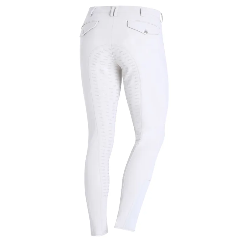 Schockemohle Hero Men's Full Seat Breeches White 2 Schockemohle Hero Men's Full Seat Breeches White - Image 2