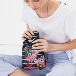 Joules Golightly Packable Waterproof Coat - Floral Stripe 13 Joules Golightly Packable Waterproof Coat - Floral Stripe -Lemieux Shop 217474 CHATSFLRL 3