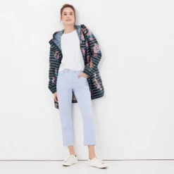 Joules Golightly Packable Waterproof Coat - Floral Stripe 10 Joules Golightly Packable Waterproof Coat - Floral Stripe -Lemieux Shop 217474 CHATSFLRL 7