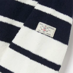 Joules Seaport Chenille Jumper - Navy Cream -Lemieux Shop 219912 NAVCRMSTP 3