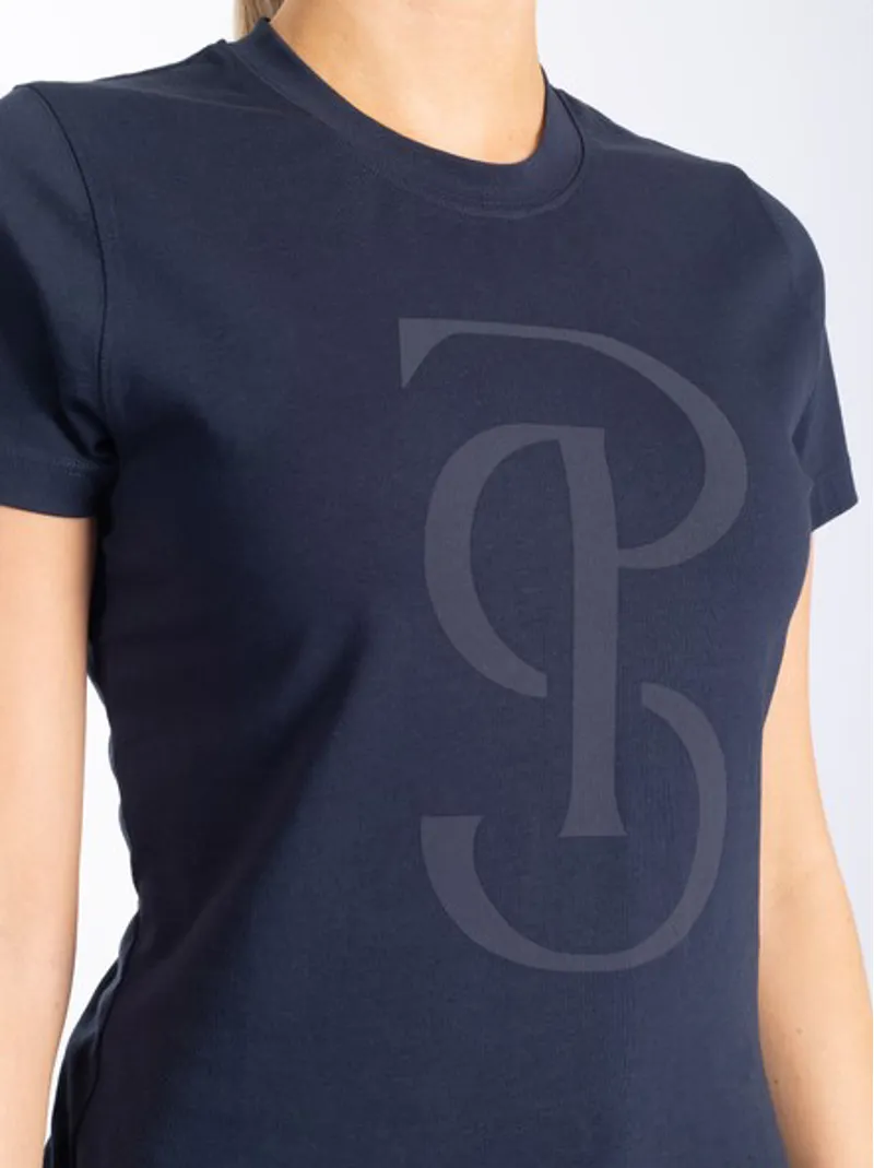 PS Of Sweden Signe Short Sleeve Top - Navy 4 PS Of Sweden Signe Short Sleeve Top - Navy - Image 4
