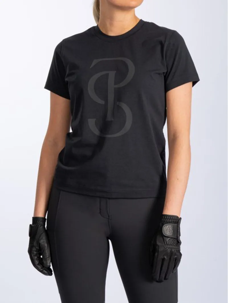 PS Of Sweden Signe Short Sleeve Top - Black 1 PS Of Sweden Signe Short Sleeve Top - Black