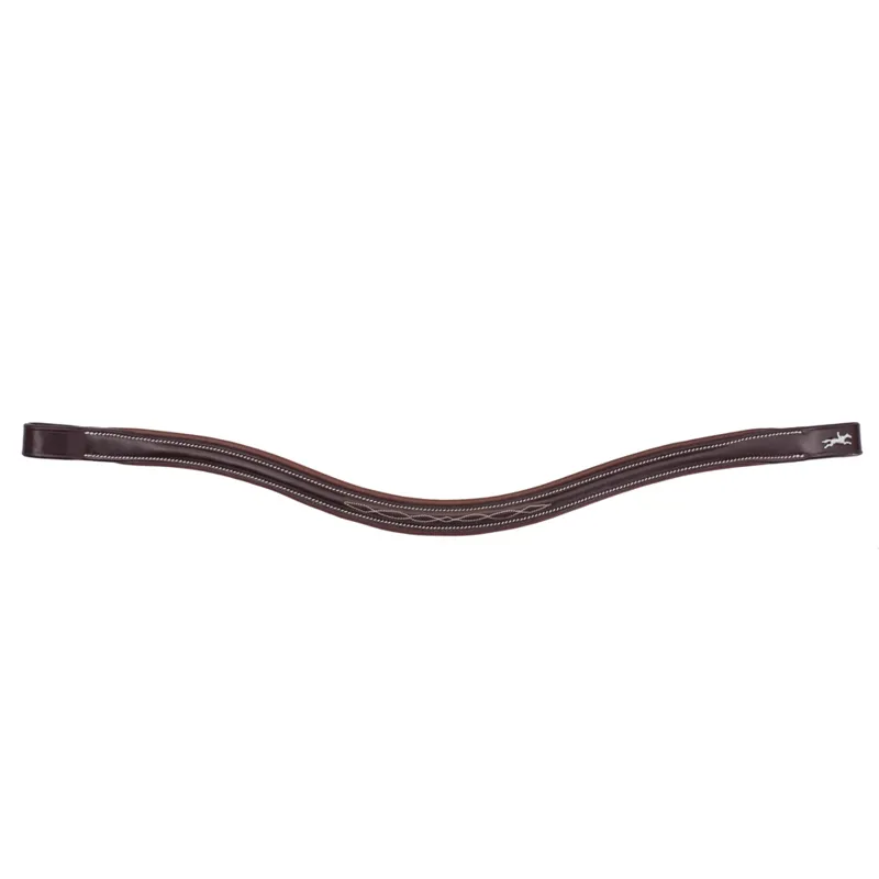 Schockemohle Fancy Select Browband Espresso-Cream-Silver 1 Schockemohle Fancy Select Browband Espresso-Cream-Silver