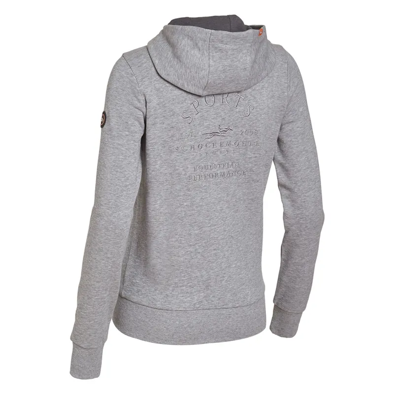 Schockemohle Cora Sweat Jacket Silver Melange 2 Schockemohle Cora Sweat Jacket Silver Melange - Image 2