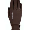 Roeckl Weldon Polartec Riding Gloves Mocha