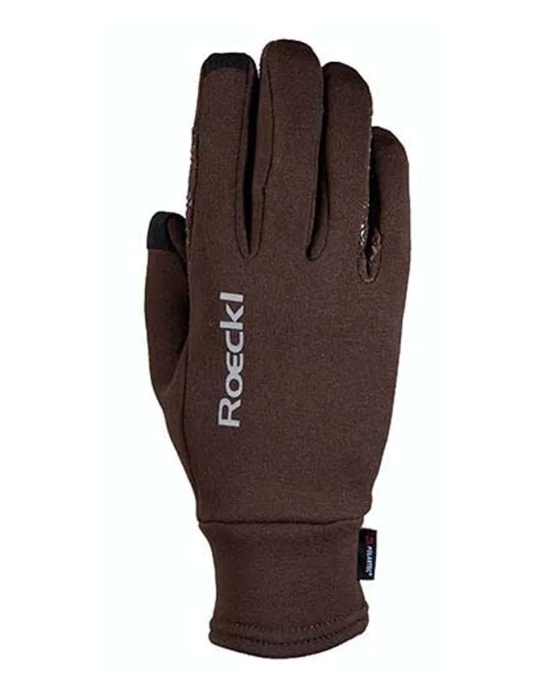 Roeckl Weldon Polartec Riding Gloves Mocha 1 Roeckl Weldon Polartec Riding Gloves Mocha