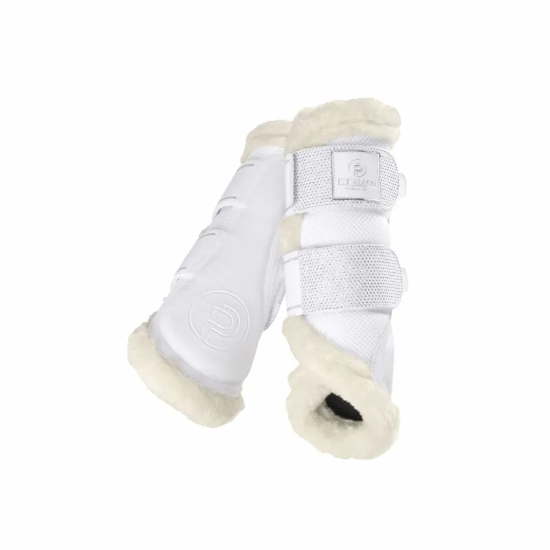 Eskadron Platinum Pure Mesh Evo-Wool Tendon Boots White 1 Eskadron Platinum Pure Mesh Evo-Wool Tendon Boots White