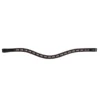 Schockemohle Diamond Select Browband Black-Berry Shades
