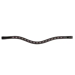 Schockemohle Diamond Select Browband Black-Berry Shades
