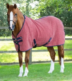 Premier Equine 3D Waffle Cooler Rug Red
