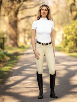LeMieux Amara II Breech Full Seat Beige -Lemieux Shop 3n6a2545