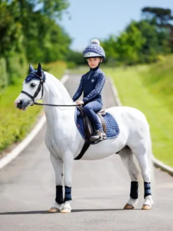 LeMieux Mini Jump Suede Square Indigo -Lemieux Shop 3n6a4203 copy