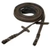 Schockemohle Neo Rubber Reins Brown-Silver