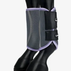 LeMieux Carbon Mesh Wrap Boots Wisteria