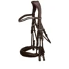 Schockemohle Venice Double Bridle Espresso-Silver