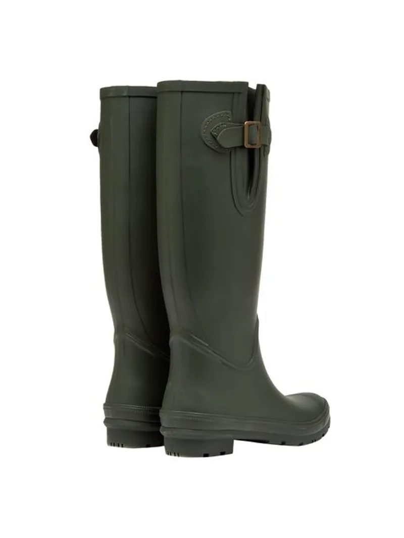 Joules Houghton Tall Wellies - Khaki Green 2 Joules Houghton Tall Wellies - Khaki Green - Image 2