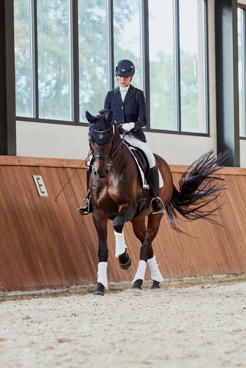 Eskadron Platinum Pure Mesh Evo-Wool Tendon Boots White 3 Eskadron Platinum Pure Mesh Evo-Wool Tendon Boots White - Image 3