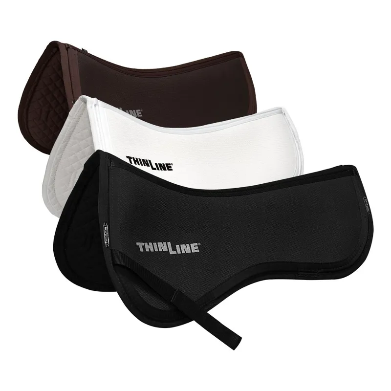 ThinLine Trifecta Cotton Half Pad - New Version - White 3 ThinLine Trifecta Cotton Half Pad - New Version - White - Image 3