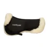 ThinLine Sheepskin Comfort Half Pad- Natural Black/ Natural