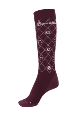 Cavallo Sura Ladies Functional Socks Red Wine