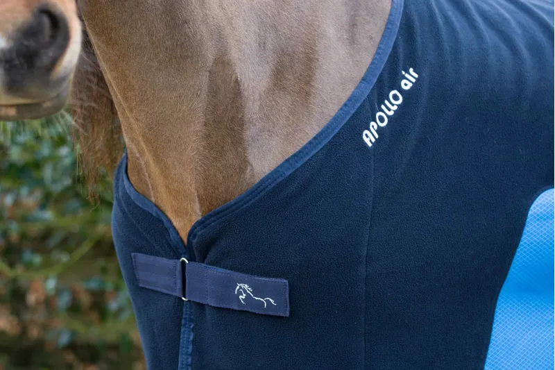 Apollo Air Fleece Rug Navy 2 Apollo Air Fleece Rug Navy - Image 2