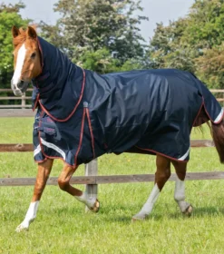 Premier Equine Buster 150g Turnout With Classic Neck Cover Navy