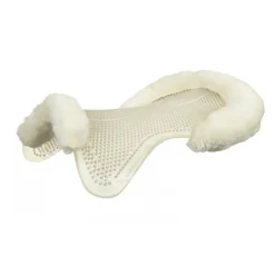 Acavallo Just Gel Lambskin Half Pad White