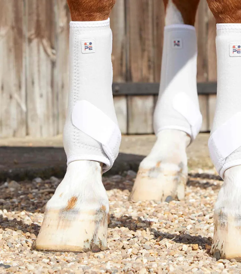 Premier Equine Air-Tech Sports Medicine Boots White 3 Premier Equine Air-Tech Sports Medicine Boots White - Image 3