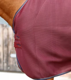 Premier Equine Airflow Cooler Rug Burgundy 9 Premier Equine Airflow Cooler Rug Burgundy -Lemieux Shop Airflow Cooler Rug Burgundy 4