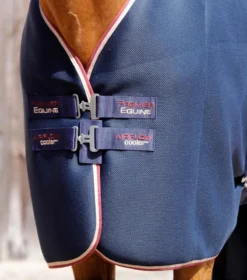 Premier Equine Airflow Cooler Rug Navy -Lemieux Shop Airflow Cooler Rug Navy 3